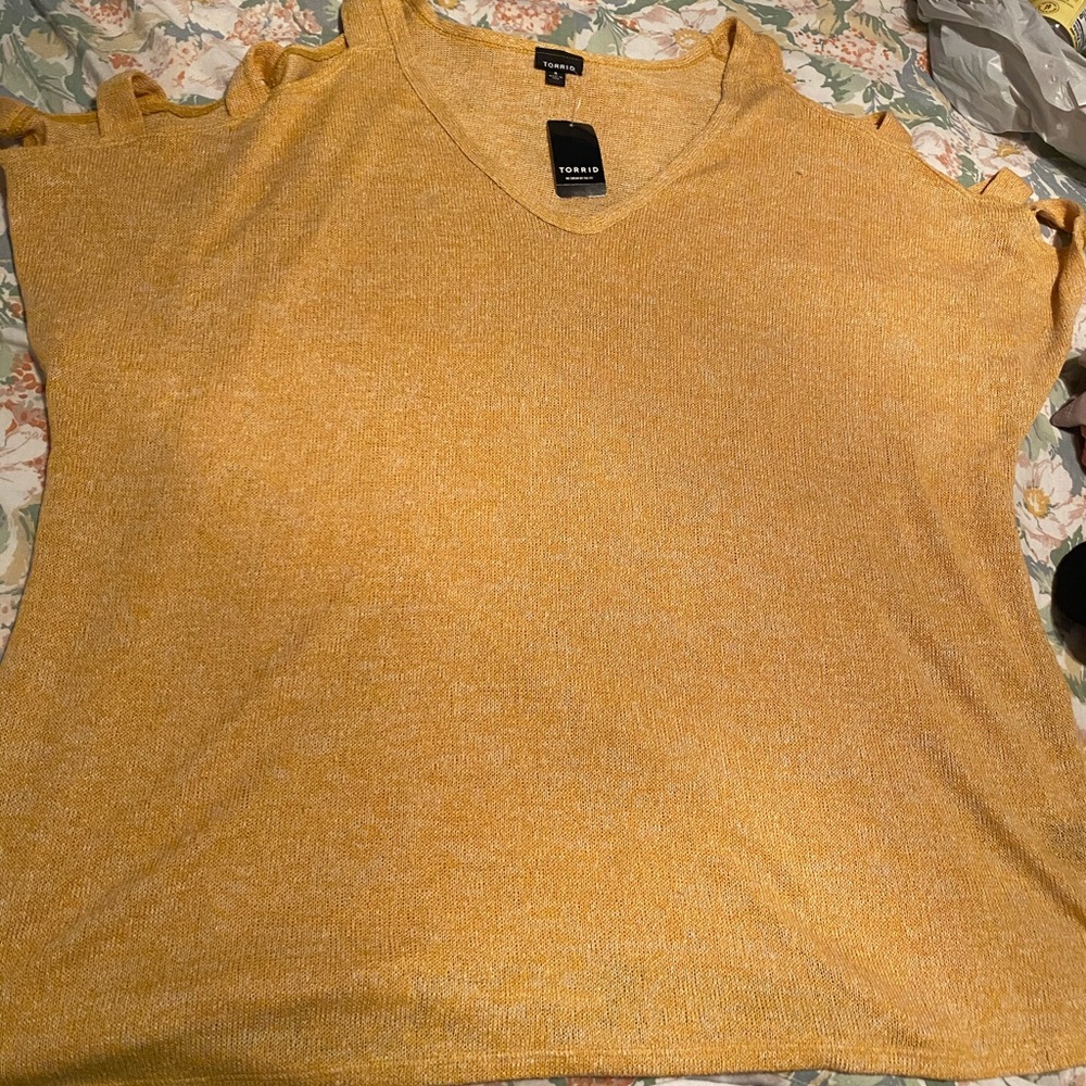 Torrid Golden Yellow Top